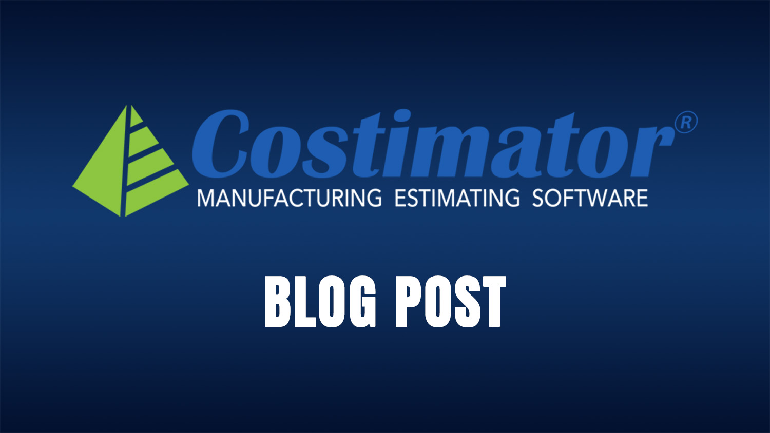 Solutions For Cost Estimating And Quoting Concerns